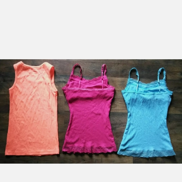 Justice 4 Tank Tops Girls Size: 10 - Picture 2 of 4